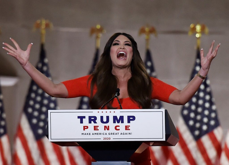 Kimberly Guilfoyle, Donald Trump Jr's girlfriend, delivered a dark address on the opening night of the Republican National Convention