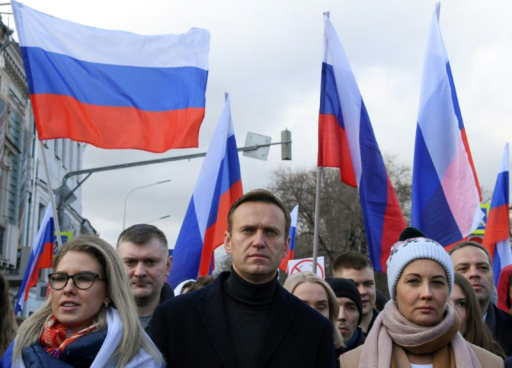 Navalny fell ill after boarding a plane in Siberia last month.