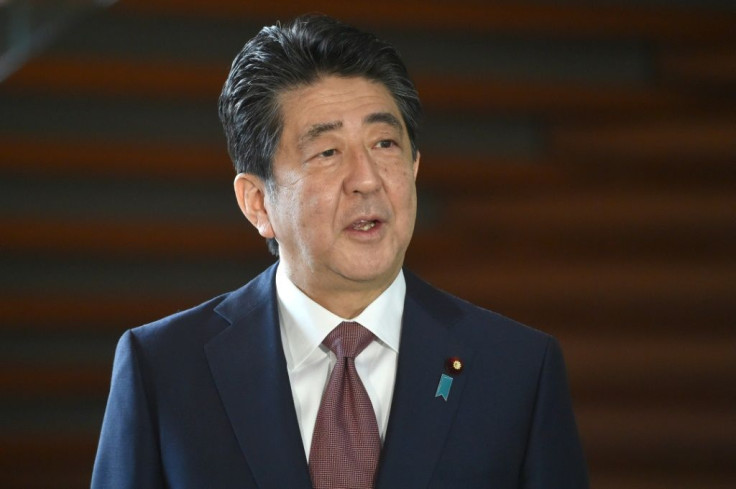 Abe's cabinet resigned in the morning, kicking off the transition process