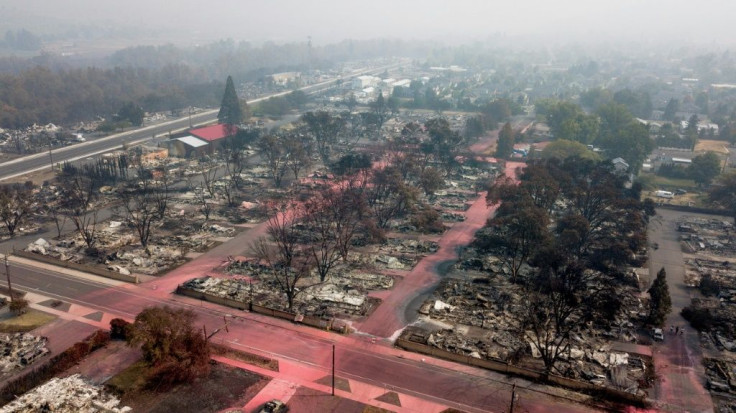 The Almeda Fire destroyed almost all of Talent Mobile Estates, a trailer park of about 100 wooden homes in in Talent, Oregon
