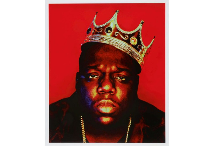 Barron Claiborne's iconic image 'Notorious B.I.G. as the K.O.N.Y (King of New York)'