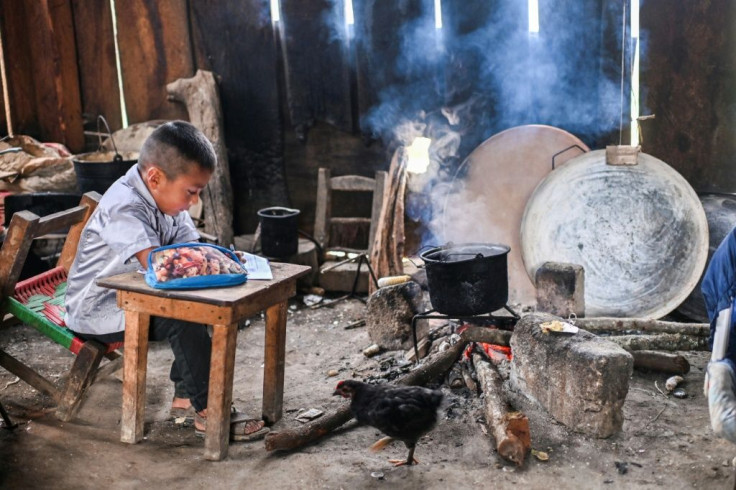 Televisions are an unattainable luxury in the homes of San Miguel Amoltepec Viejo in the mountains of southern Mexico