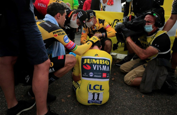 Disconsolate Roglic after Saturday's defining time trial