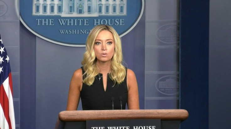 IMAGES AND SOUNDBITESWhite House Press Secretary Kayleigh McEnany says President Donald Trump will nominate a third justice to the Supreme Court and that he "wants to see a fair confirmation process, wants to see one that does not look like what happened 