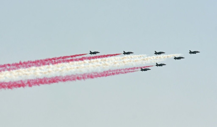The announcement of the new party coincided with National Day celebrations, which saw military jets perform dazzling aerobatic maneuvers over Riyadh