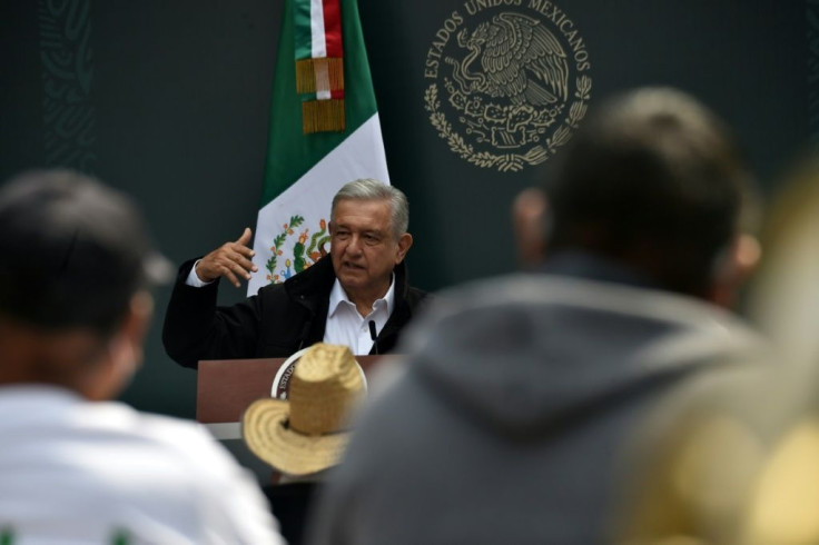 Mexican President Andres Manuel Lopez Obrador announces that arrest warrants have been issued for military personnel in the case of the 43 missing teaching training school students in Ayotzinapa