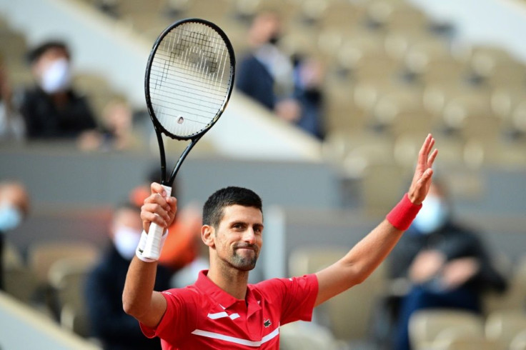 No problems: Novak Djokovic has dropped just 10 games in his first two rounds