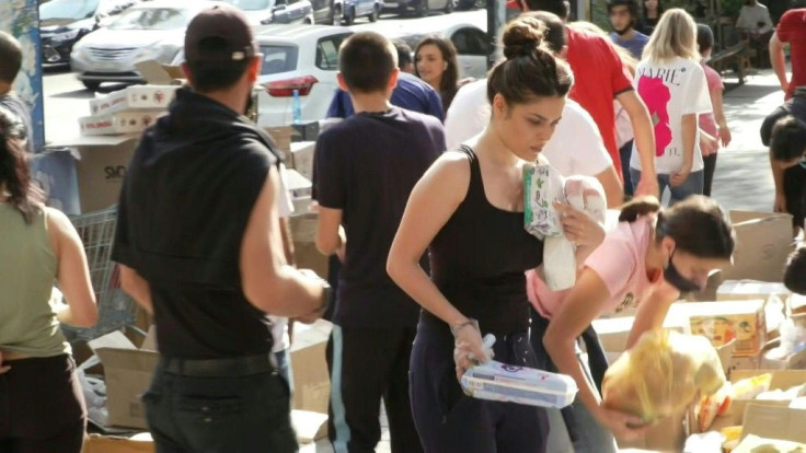 Yerevan residents gather supplies for Nagorno-Karabakh frontline