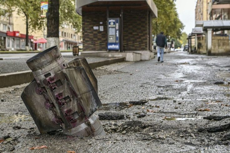 After several days of heavy bombing, regional capital Stepanakert was calm Tuesday with the streets nearly empty