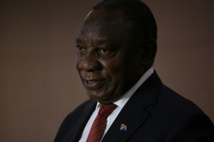 South African President Cyril Ramaphosa says that "killings on farms are not ethnic cleansing"