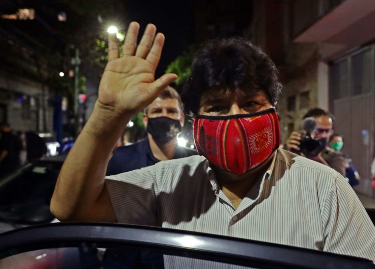 Evo Morales was barred from taking part in the election