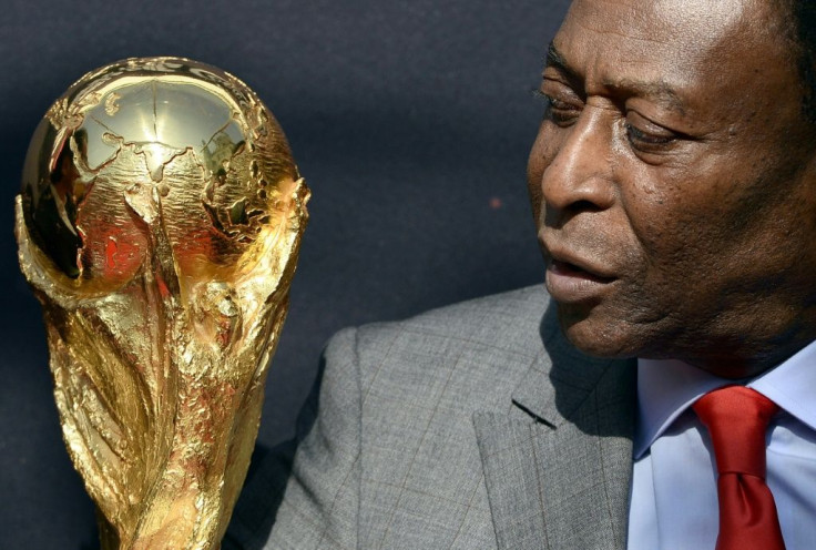 The only football player in history to win three World Cups (1958, 1962 and 1970), Pele - here in 2014 - plans to celebrate his birthday quietly, as he does almost every year, he says