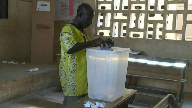 IMAGES Polling stations open in Côte d'Ivoire for presidential elections after a campaign marked by inter-community violence. Two of the four candidates are boycotting the vote OVER President Alassane Ouattara's contested attempt to secure a third term.