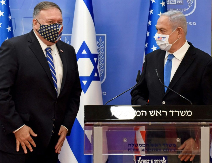 Pompeo will meet Israeli Prime Minister Benjamin Netanyahu. The two men held a joint press conference in Jerusalem in August