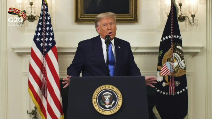 US President Donald Trump defends his decision to pull out of the Paris climate accord, calling it âunfair and one-sidedâ even as President-elect Joe Biden has pledged to rejoin the landmark 2015 agreement.