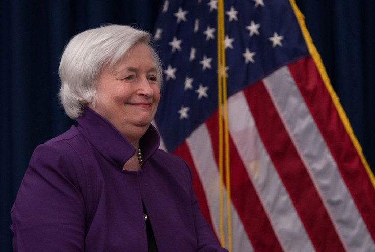 Janet Yellen, pictured here in 2017, would be the first female US treasury secretary if confirmed by the Senate