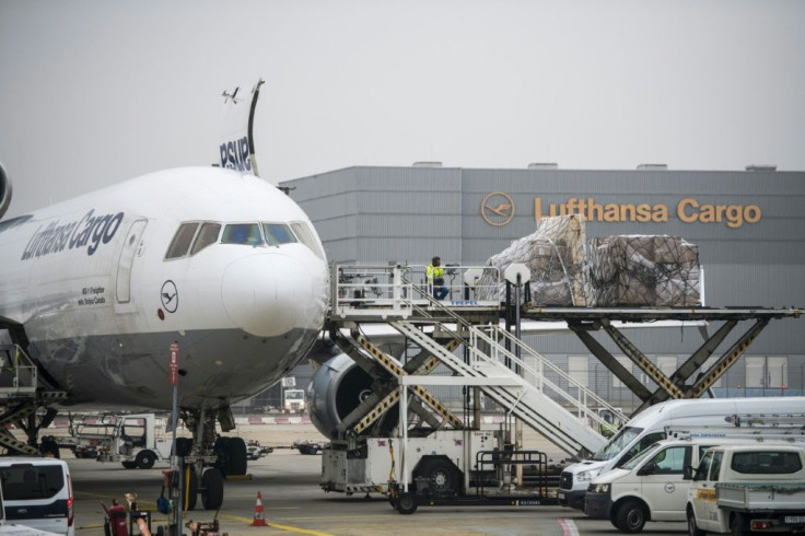 Frankfurt's cargo terminal has been working nonstop since the pandemic began, helping to delivering medicine, surgical gowns and masks