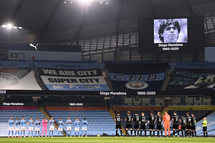 Respects were paid to Diego Maradona before every Premier League match this weekend