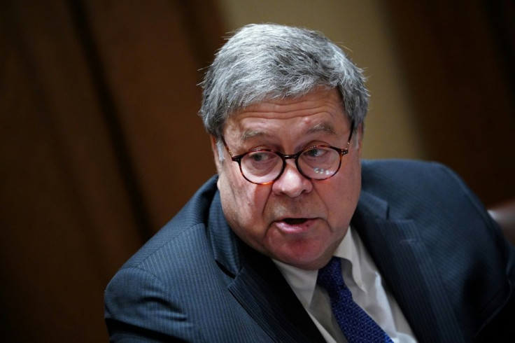 US Attorney General William Barr