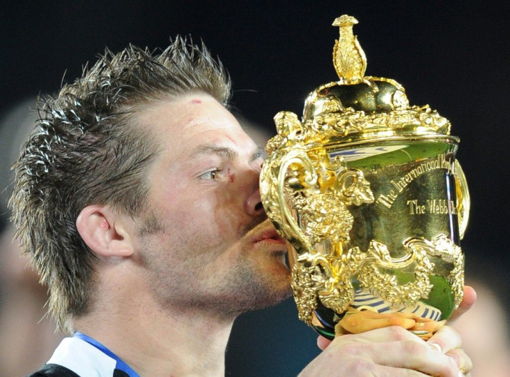 Richie McCaw, who led New Zealand to world cup victory 2011 and repeated the feat in 2015, was named rugby union's men's player of the decade