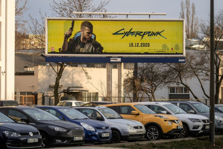 The main character is gun-toting "V", who features in yellow advertising posters in a marketing campaign spanning 55 countries