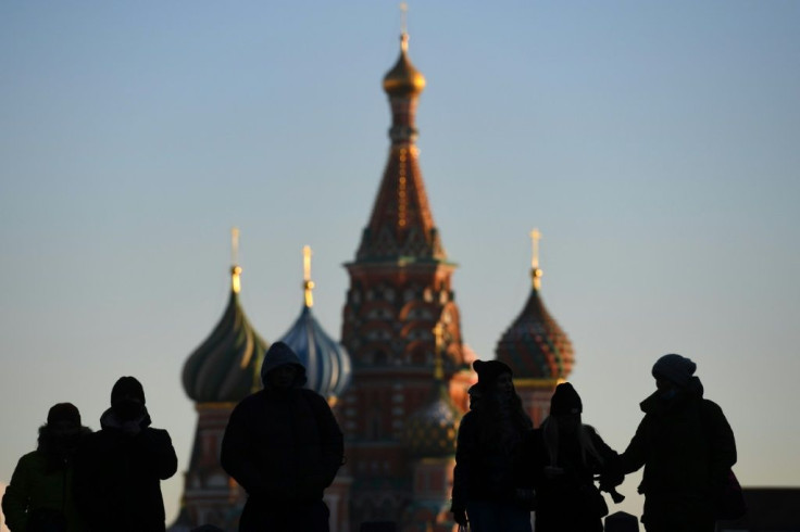 According to the Rosstat agency, 205,500 people died in Russia (Red Square in Moscow pictured) in October 2020, a rise of 47,800 on October 2019