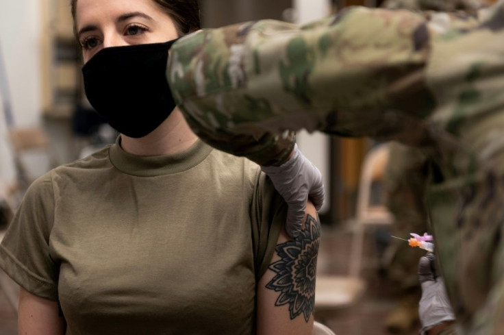 US Forces Korea (USFK) administered initial doses of the Moderna vaccine for military and civilian healthcare workers