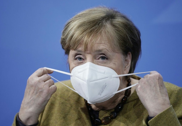 German Chancellor Angela Merkel said the heightened measures were 'absolutely necessary'