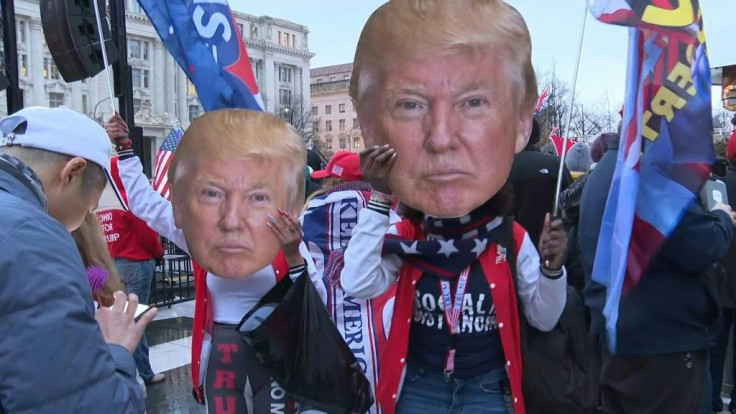 IMAGES AND SOUNDBITES Hundreds of supporters of US President Donald Trump gather in Washington, DC, a day before a protest called by the outgoing US president who refuses to concede defeat in November 2020's election. The US Congress will meet Wednesday t