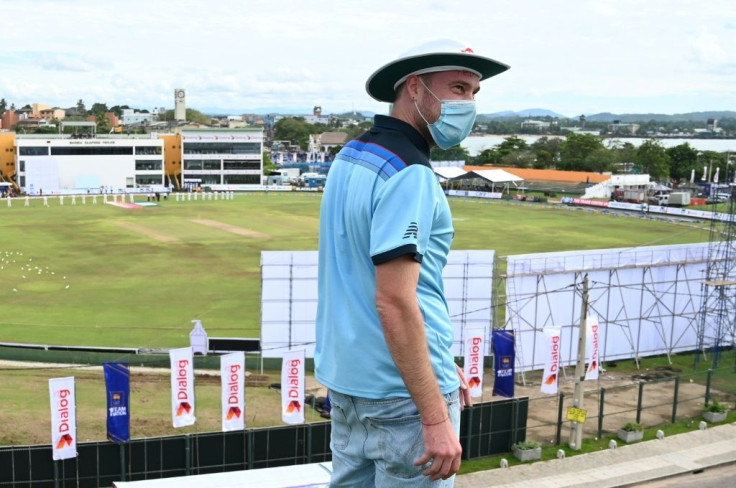 Lewis wanted to watch the match from the ramparts of Galle Fort