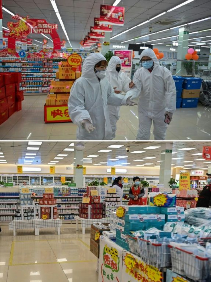 Then and now: Previously overwhelmed pharmacies and hospitals are currently empty of Covid-19 patients