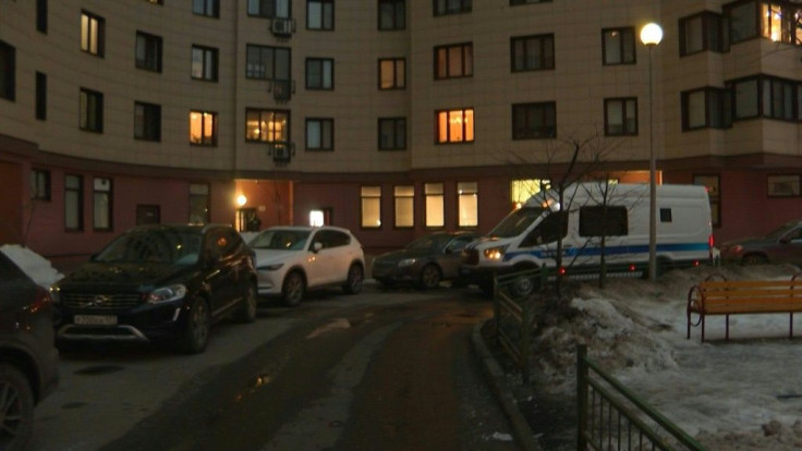 IMAGESRussian police are present at the Moscow apartment of Yulia Navalnaya, wife of jailed Kremlin critic Alexei Navalny. His team said police were searching flats linked to Navalny and the foundation's offices for alleged violations of coronavirus restr