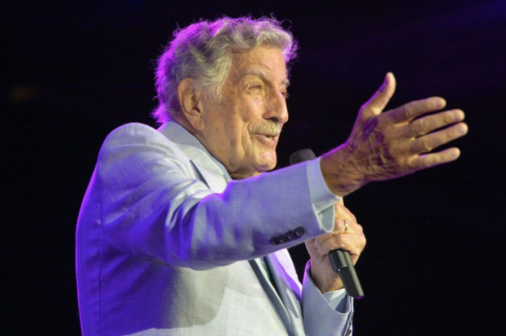 US singer Tony Bennett, shown here on tour in 2019, was diagnosed with Alzheimer's disease in 2016