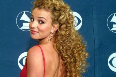 Britney Spears at the 44th Grammy Awards in February 2002
