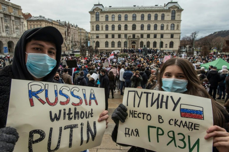 Navalny's arrest sparked large protests across Russia