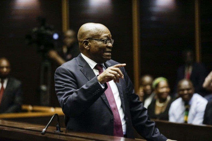 Zuma is accused of taking a rakeoff from a 1999 arms deal with French giant Thales