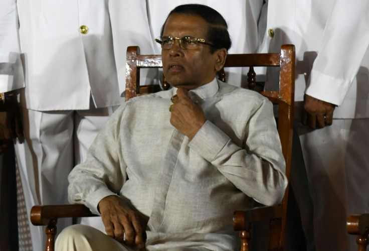A report says Sri Lanka's ex-president Maithripala Sirisena should be prosecuted for failing to prevent Easter Sunday suicide bombings in 2019