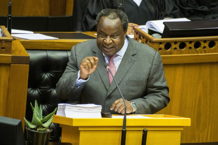 Finance Minister Tito Mboweni usually delivers his budget speech alongside a potted aloe vera plant, highly resistant to drought, to symbolise economic resilience