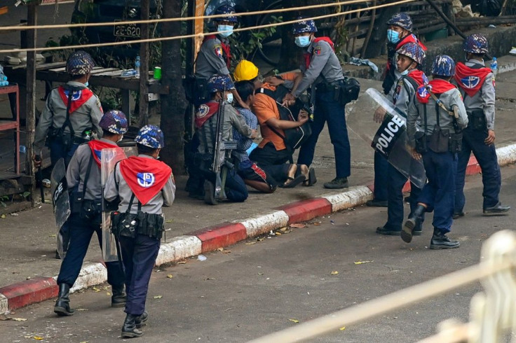 More than 850 people have been arrested, charged or sentenced since the coup, according to the Assistance Association for Political Prisoners