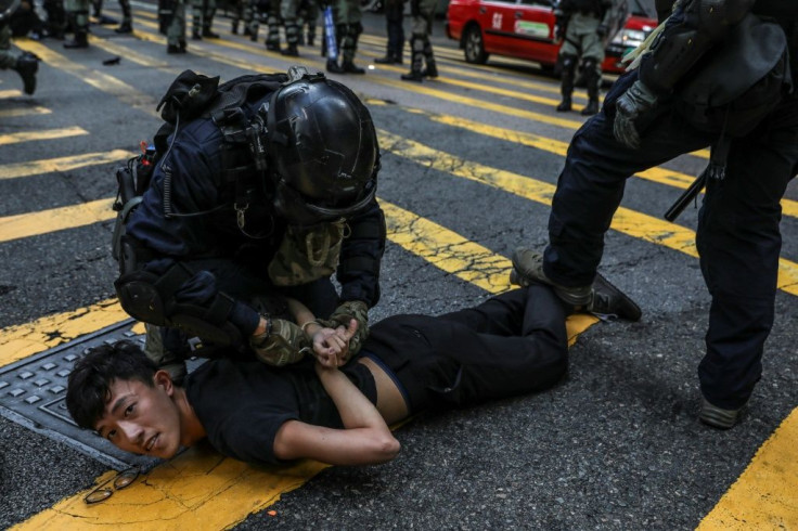 Beijing is battling to stamp out dissent in semi-autonomous Hong Kong after swathes of the city hit the streets in 2019 with huge and sometimes violent democracy protests