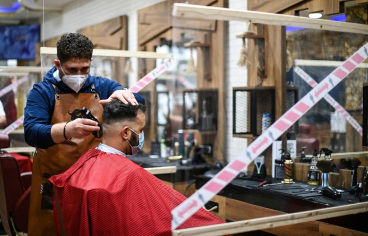 Some Germans were delighted to finally return to salons