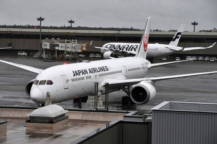 The pair landed at Narita airport outside Tokyo, Japanese media said