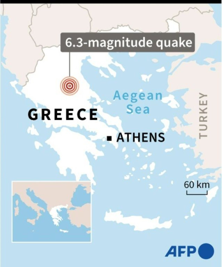 A 6.3-magnitude earthquake hit central Greece