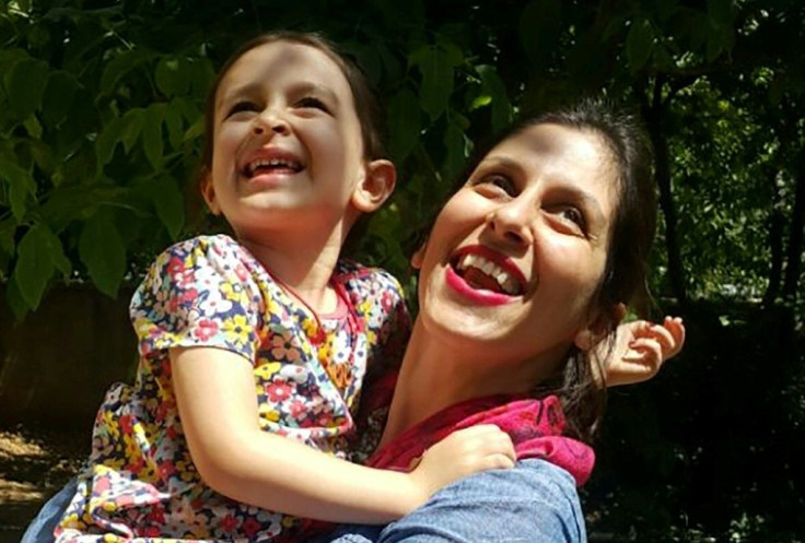 Nazanin Zaghari-Ratcliffe with her daughter Gabriella