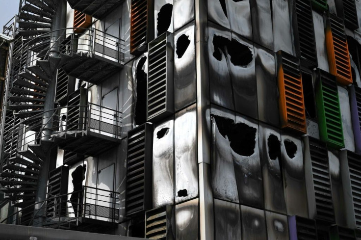 The fire completely destroyed one of four data centres at the site and damaged another