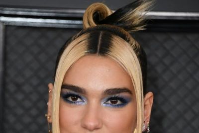 Dua Lipa, shown here at the Grammys in 2020, is among the show's top contenders this time out