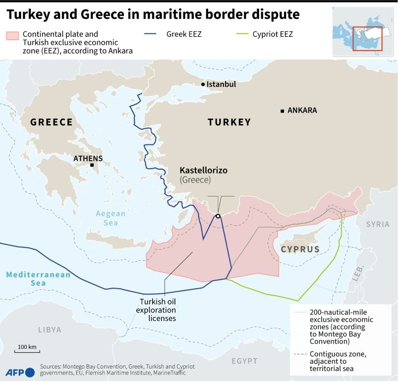 Greece, Turkey, Meet For Fresh Talks On Maritime Dispute