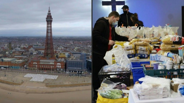 The English town of Blackpool is known for its traditional sea-front promenade, but away from the beach itâs one of the poorest towns in the UK. As in many deprived areas, the pandemic has only made matters worse.