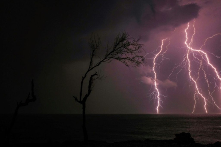 The study found that while meteor strikes declined around 4.5 billion years ago, lightning strikes continued until the emergence of life around a billion years later