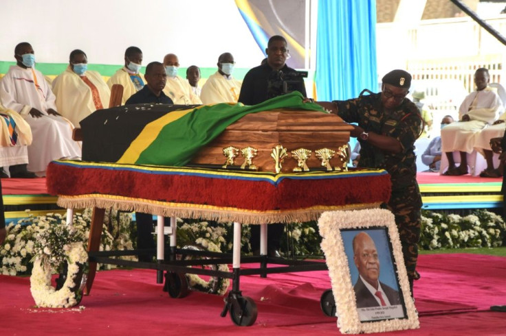 The late president will lie in state in several locations across Tanzania before his burial next Friday